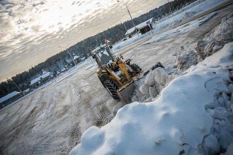 Полтора миллиона кубометров снега вывезли с дорог Подмосковья с начала года