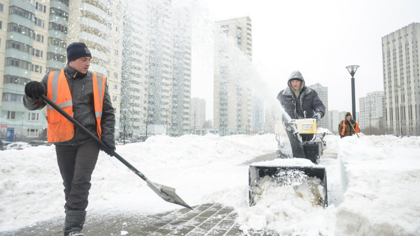 Стали известны лучшие округа Московской области по уборке в день снегопада