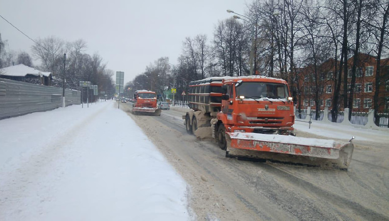 Более 14 тыс областных дорог очистили в Подмосковье за день