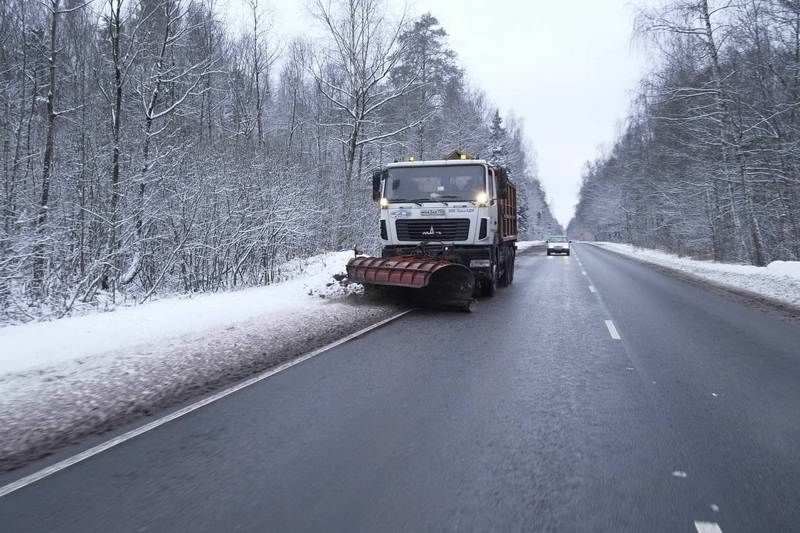 Более 11,3 тыс км дорог очистили за ночь в Подмосковье